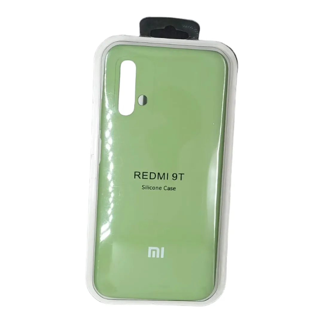 Forro Silicone Case Xiaomi Redmi 9T Verde