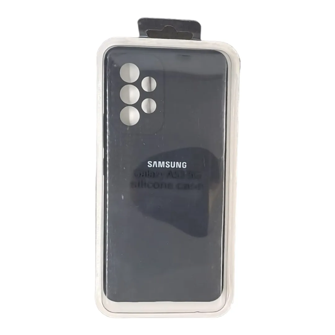 Forro Silicone Case Samsung A53 5G Negro