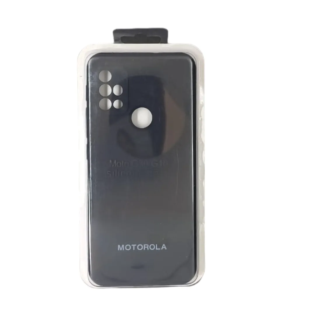 Forro Silicone Case Motorola G30 / G10 Negro
