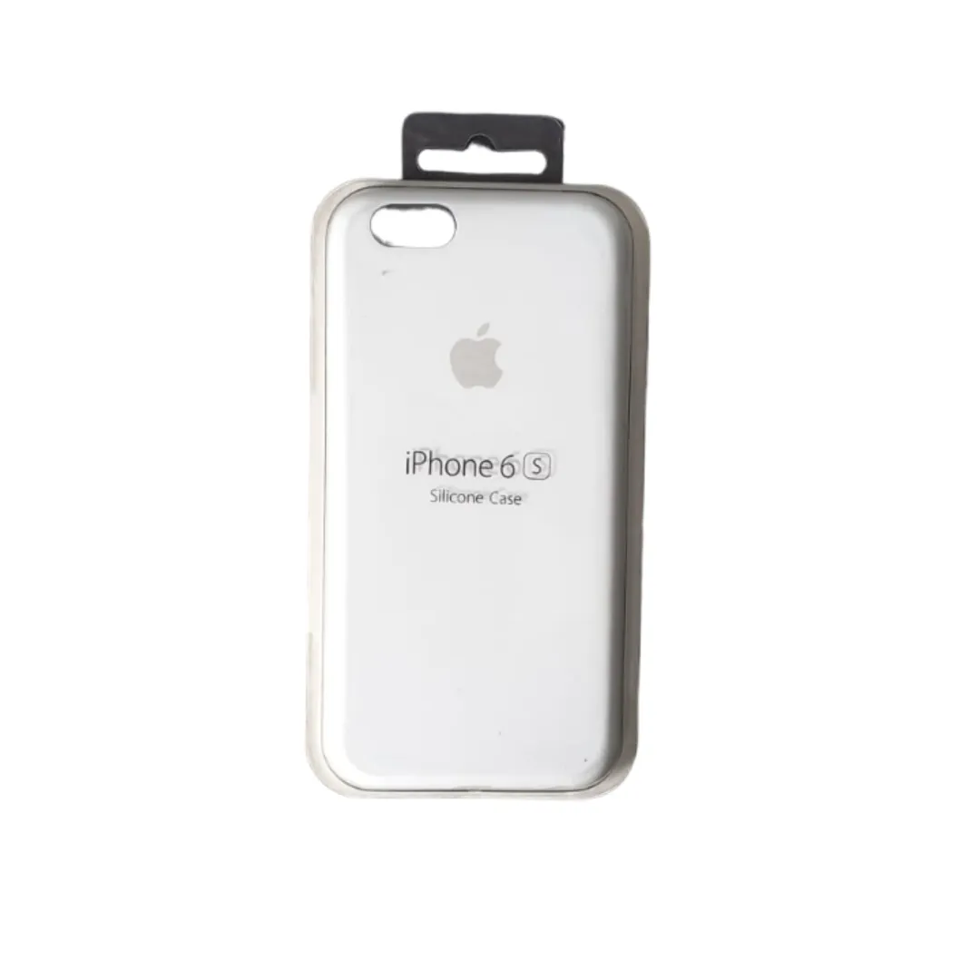 Forro Silicone Case Iphone 6/6S Blanco