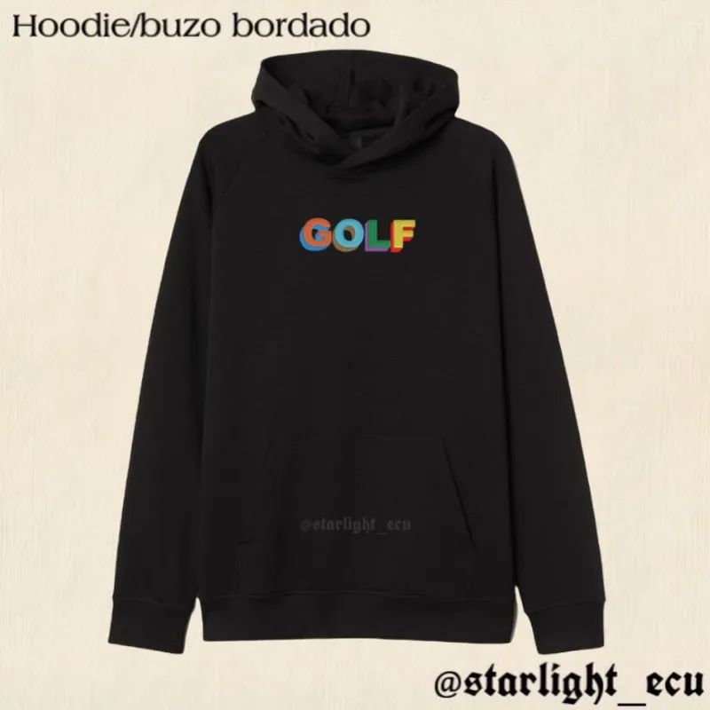 Hoodie bordado golf 