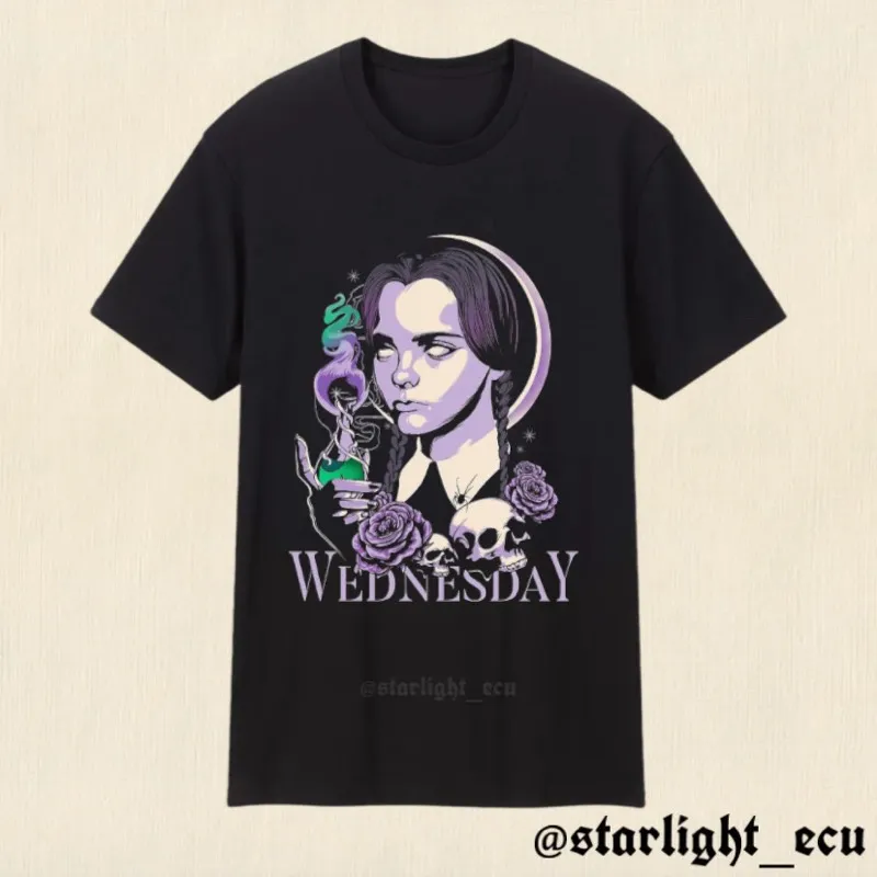 Camiseta Wednesday 