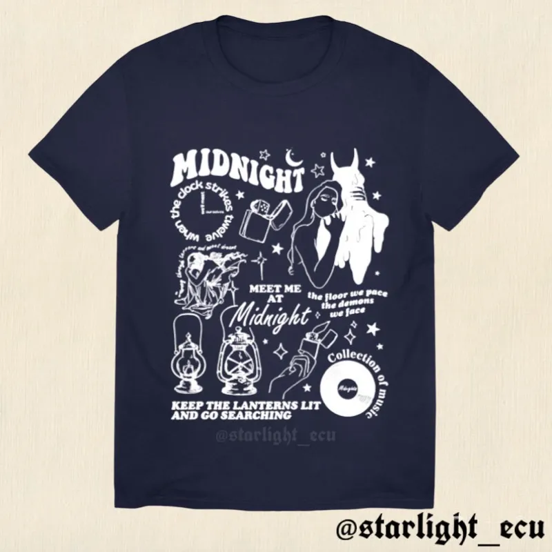 Camiseta midnights 