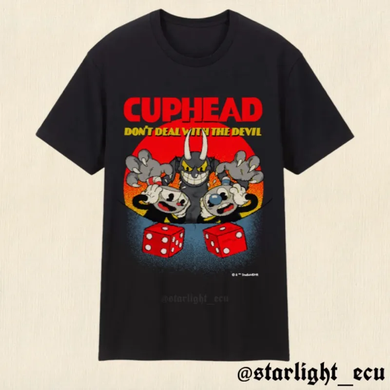 Camiseta cuphead 