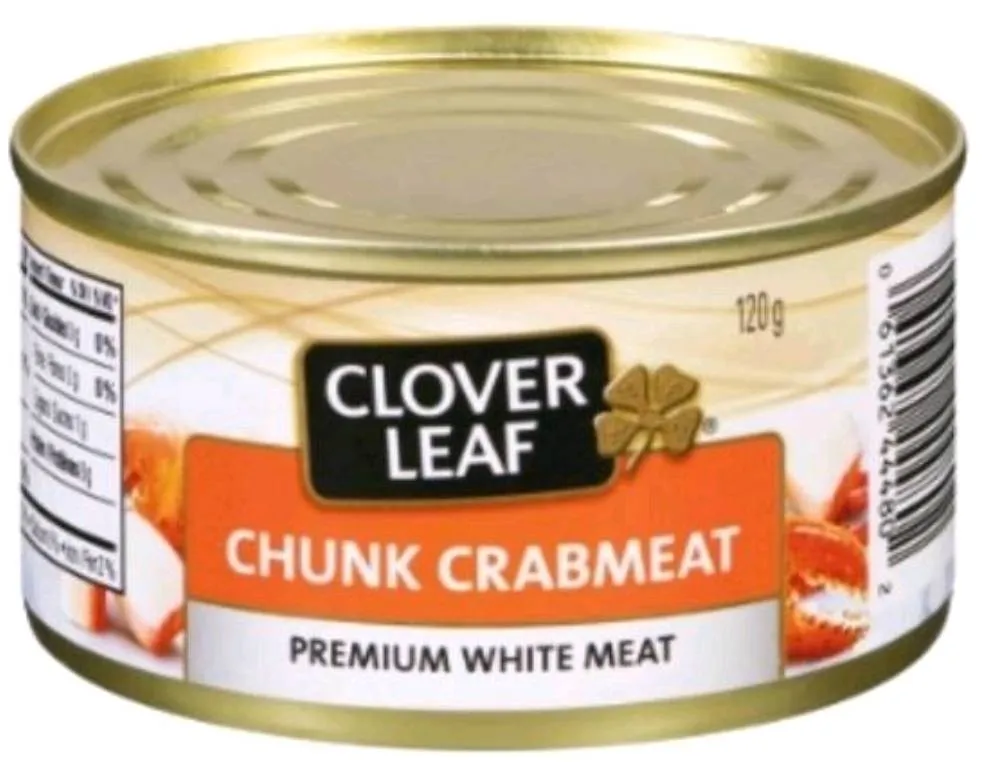 #33 Clover leaf chunk crabmeat 12x120g 