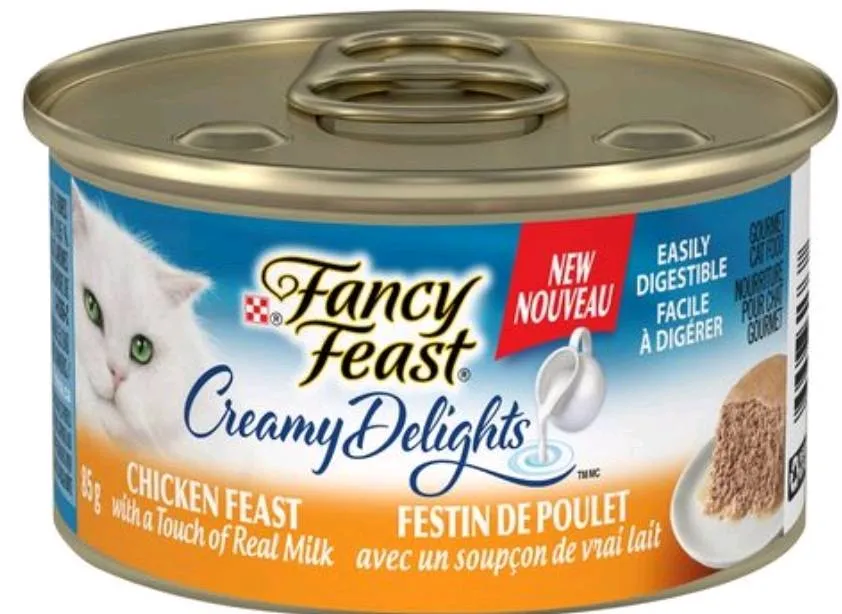 #184 Fancy Feast Creamy Delights Chicken, Wet Cat Food 24x85g