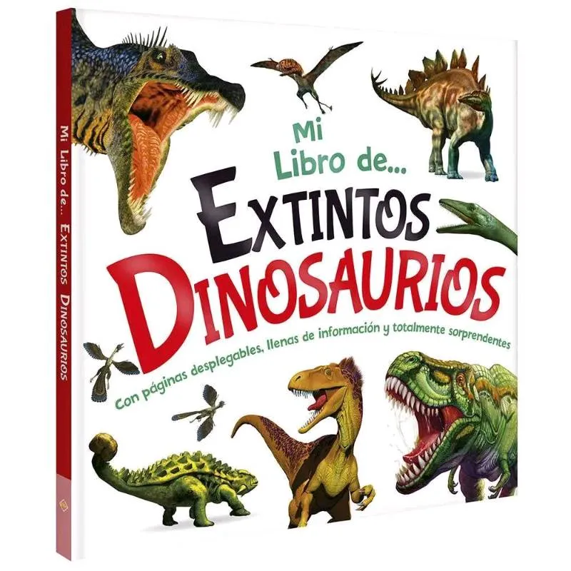 Mi libro de... Extintos dinosaurios (Desplegable) 