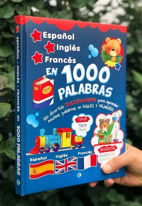 1000 Palabras en español/Inglés/Francés 