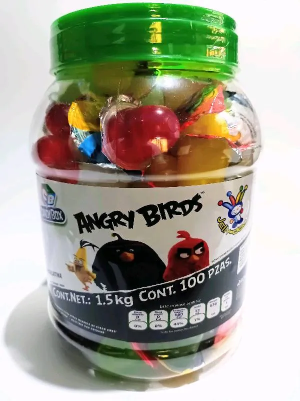 Mini Gelatina Angry Birds 