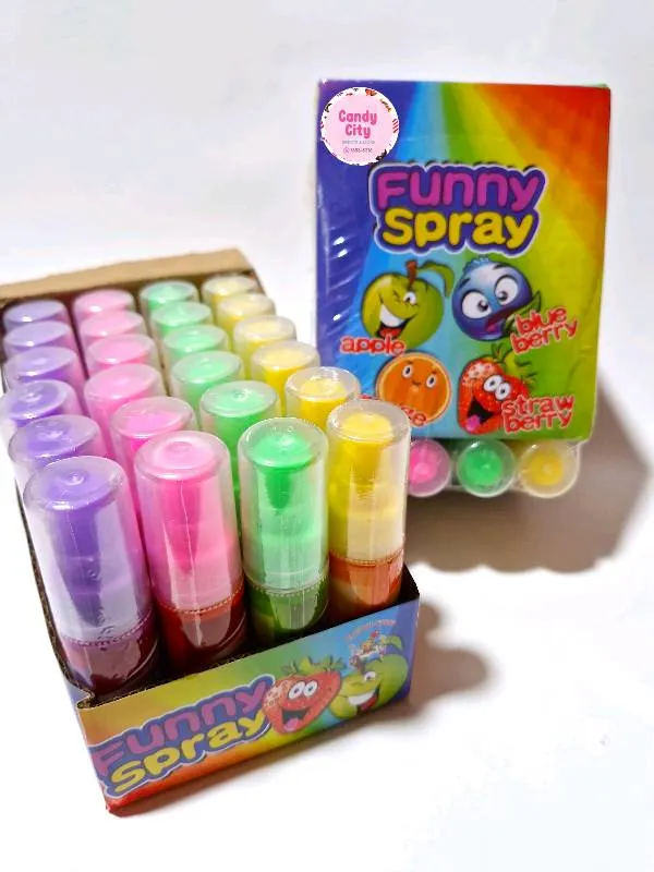 Funny Spray (24 piezas)