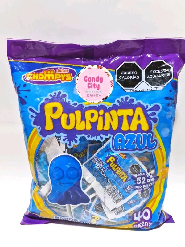 Pulpinta Azul (40 piezas)