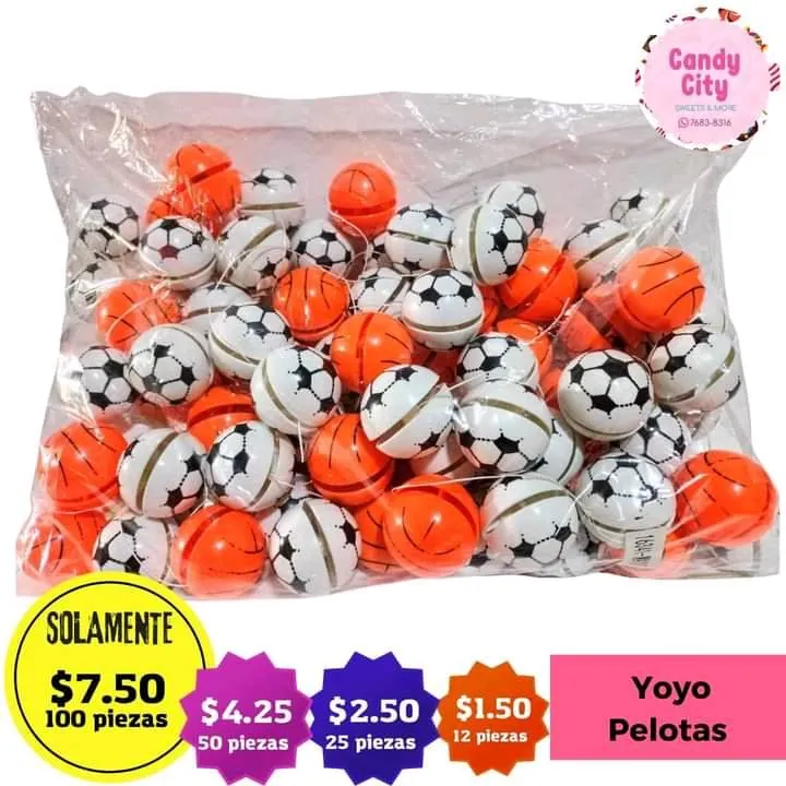 Yoyo pelotas (100 piezas)