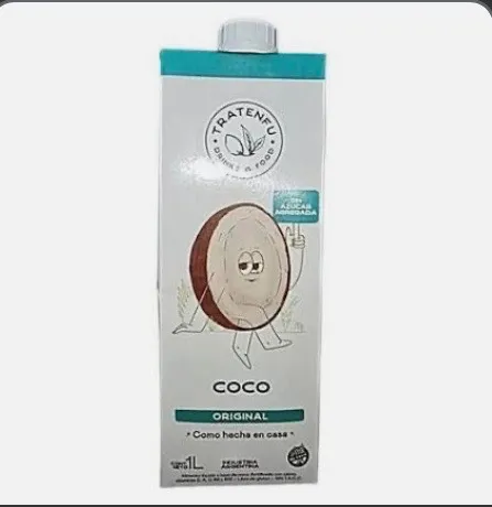 Leche de Coco x litro TRATENFU 