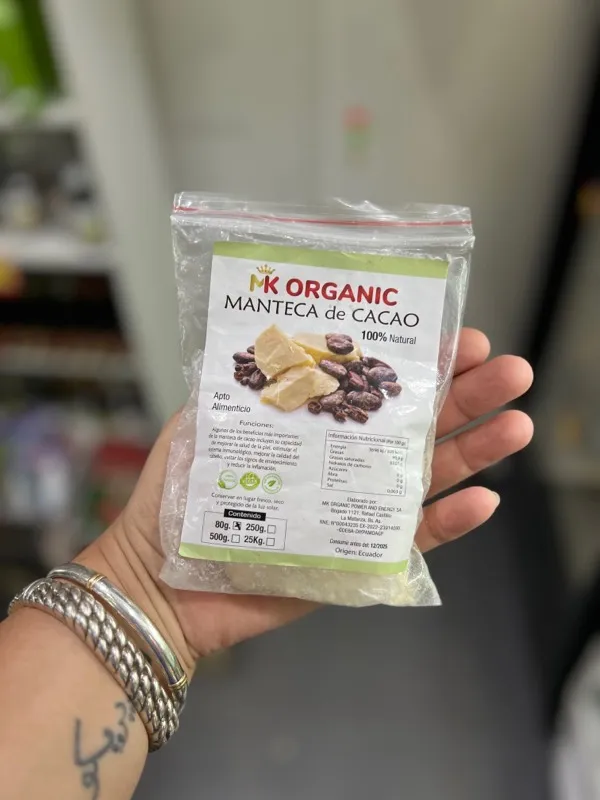 Manteca de Cacao Mk Organic 