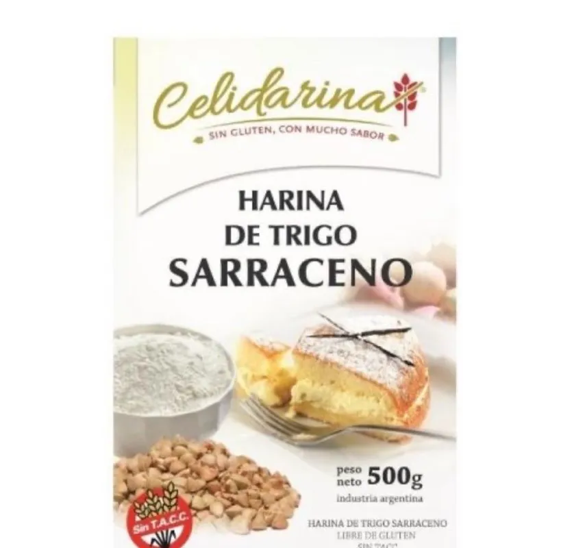 Harina de Trigo Sarraceno Celidarina x 500 gr. 