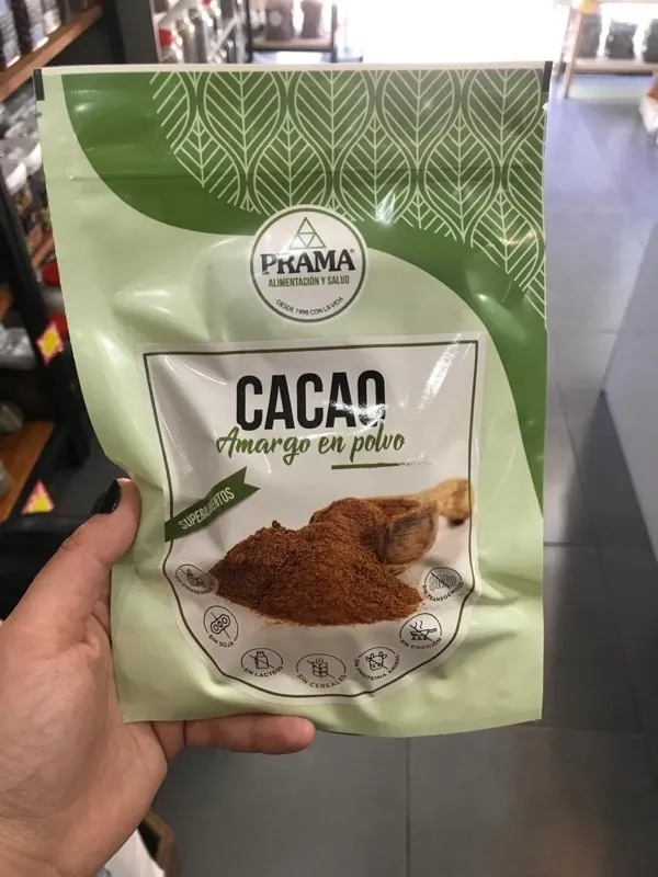Cacao Amargo en Polvo PRAMA 