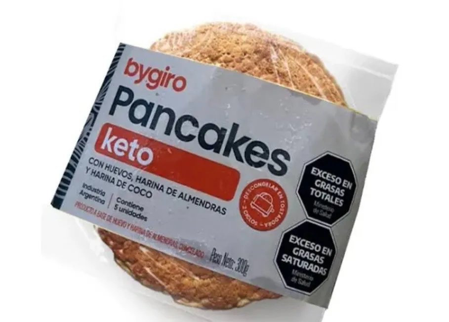 KETO BYGIRO X 4 Pancakes 