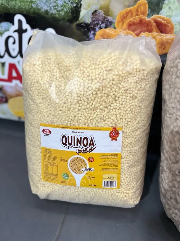 Quinoa Pop Orgánica sabor tradicional 