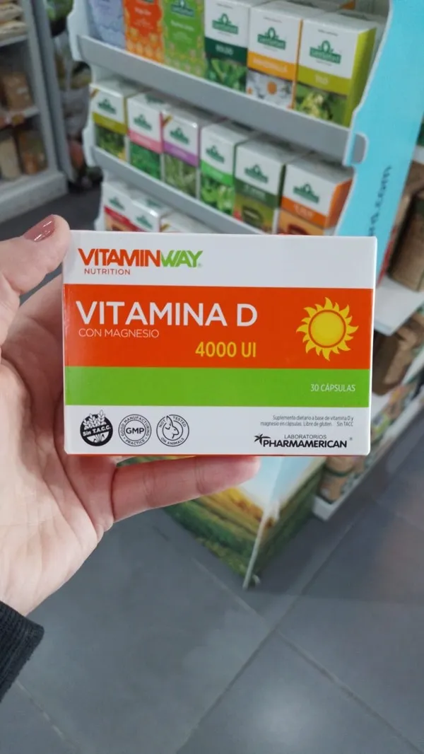 Vitamina D x 30 cápsulas 