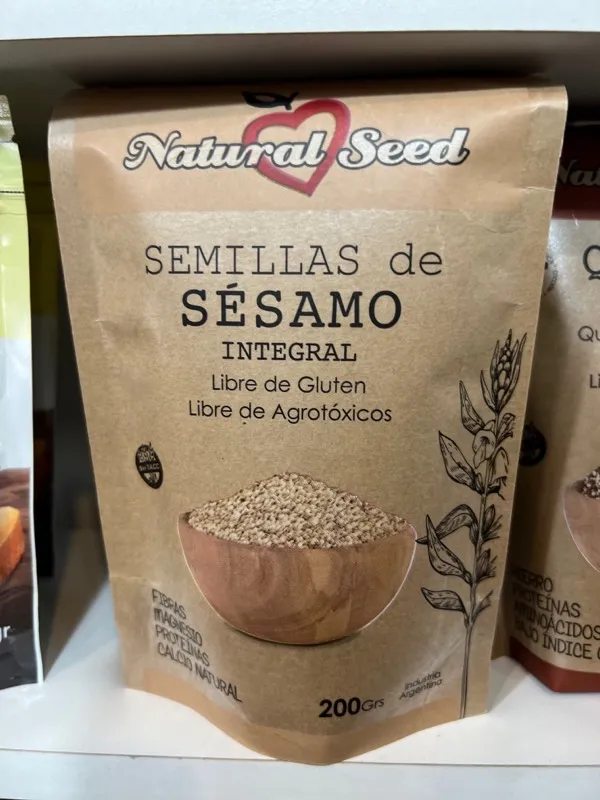 Semillas de sesamo integral “Natural Seed”