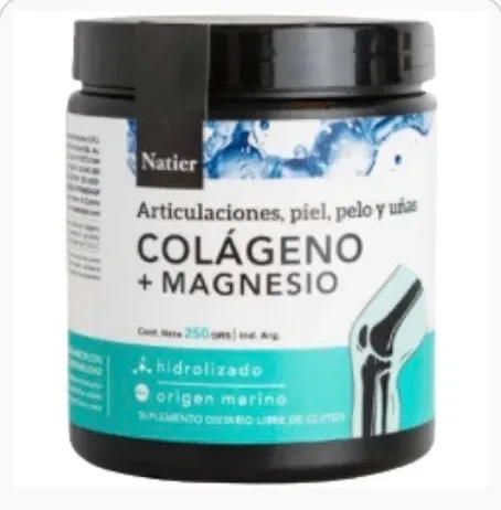 Colágeno + Magnesio Natier en polvo 