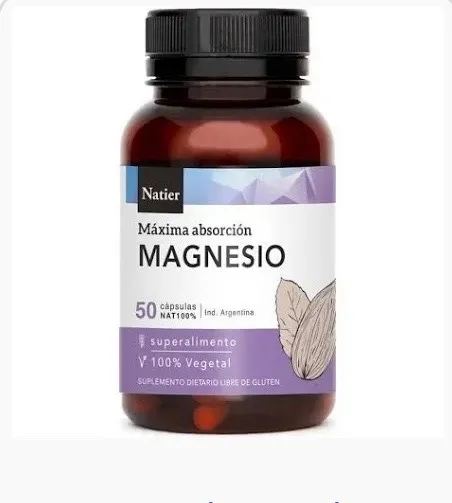 Magnesio Natier x 50 cápsulas 