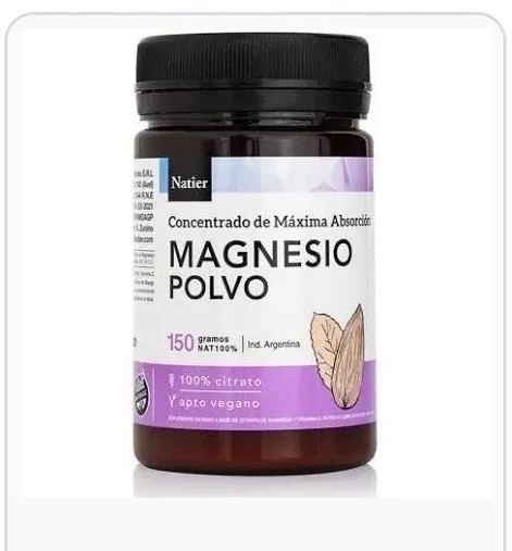 Magnesio en polvo concentrado Natier 