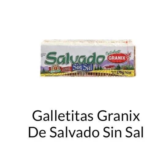 Galletitas Granix de Salvado sin sal 