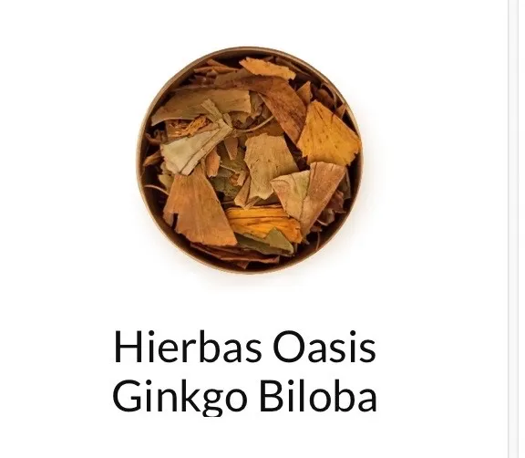 Ginkgo Biloba hierbas Oasis x 100 grs. 
