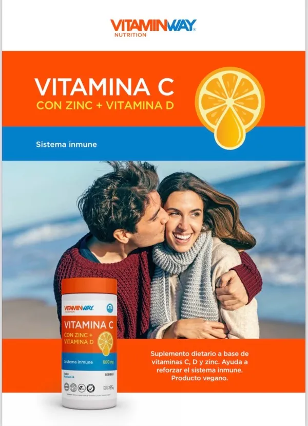 Suplemento de Vitamina C en Polvo x 195 gr
