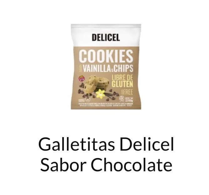 Galletitas Delicell sabor Chocolate 