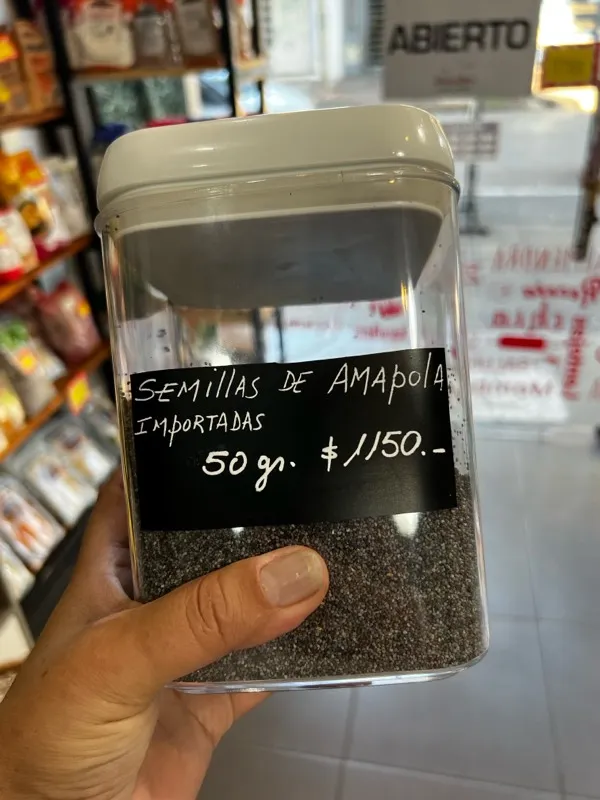 Semillas de Amapola x 50 gr.