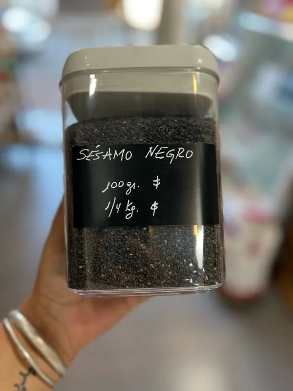 Semillas de Sesamo Negro x 100 gr.  