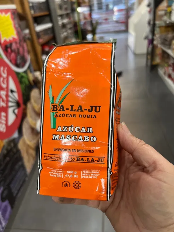 Azúcar Mascabo BA-LA-JU x 500 grs. 