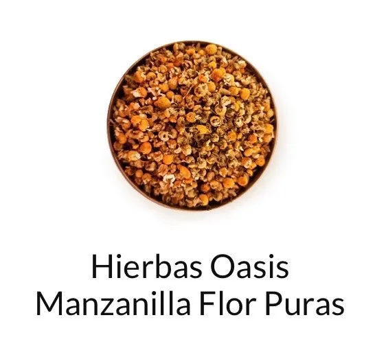 Manzanilla Flor pura x 100 gr.
