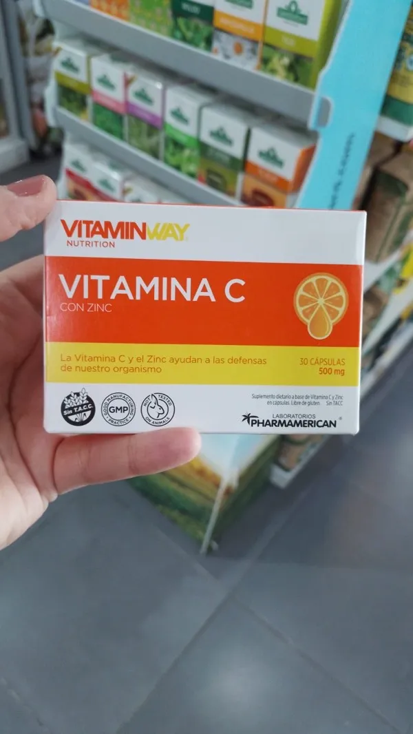 Vitamina C X 30 cápsulas 