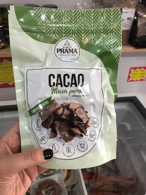 Cacao Amargo Masa Pura PRAMA 