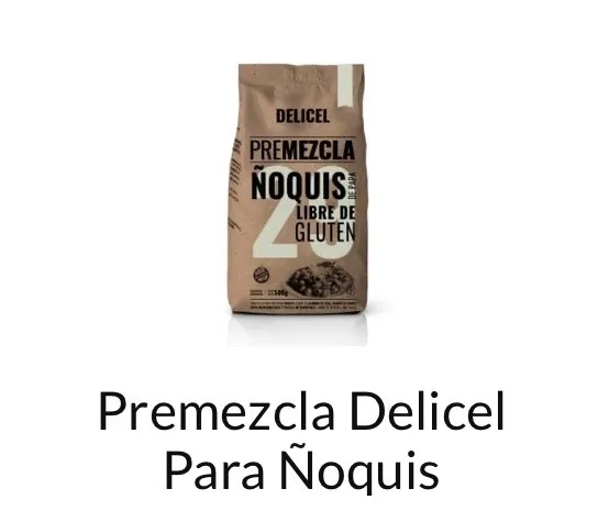 Premezcla Delicell para Ñoquis sin TACC 
