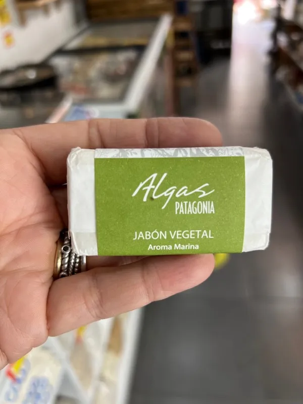 Jabón vegetal  Algas patagónica 