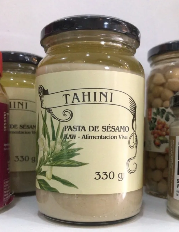 Tahini Pasta de Sésamo x 330 gr. Raw 
