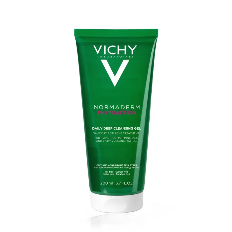 Vichy Normaderm Phytoaction Daily Deep Cleansing Gel 200 ml