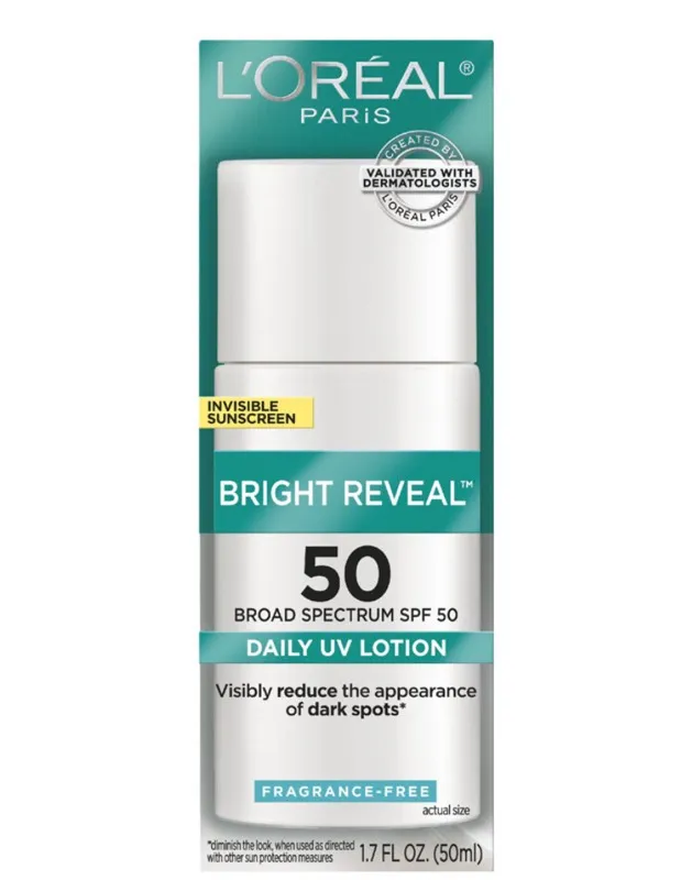 Loreal Bright Reveal Daily UV Lotion SPF50