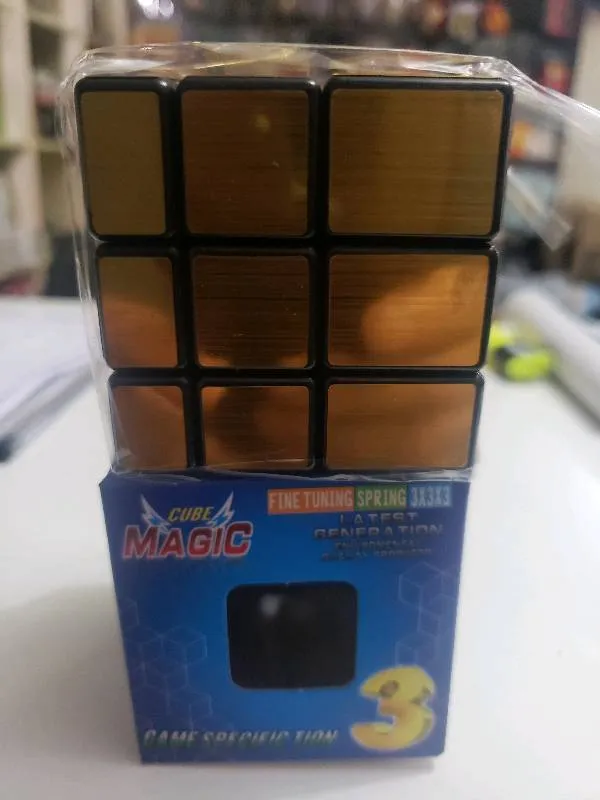 Cubo mágico 3x3 metalizados 