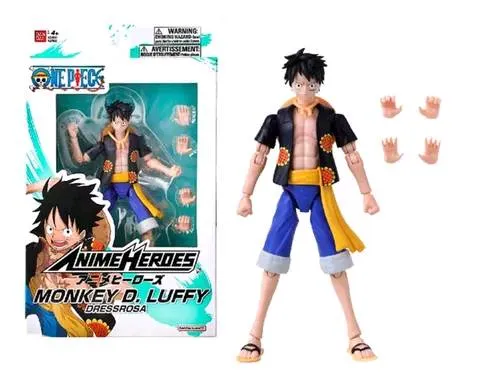 Figura Anime Heroes Luffy One Piece 
