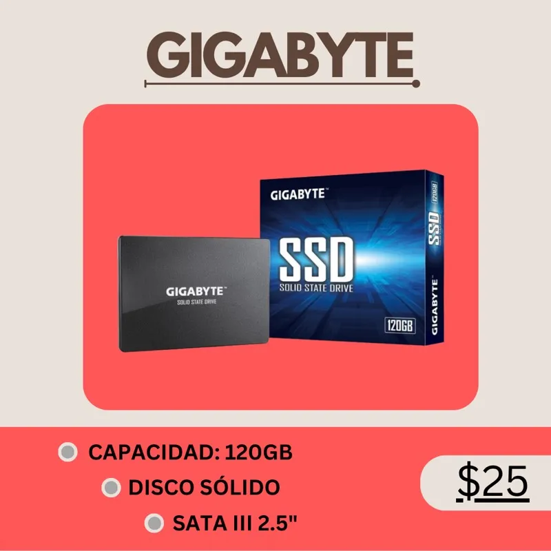 DISCO 120GB SSD