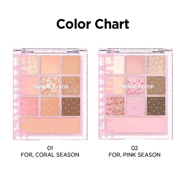 TWINKLE POP, Pearl Gradation All Over Palette
