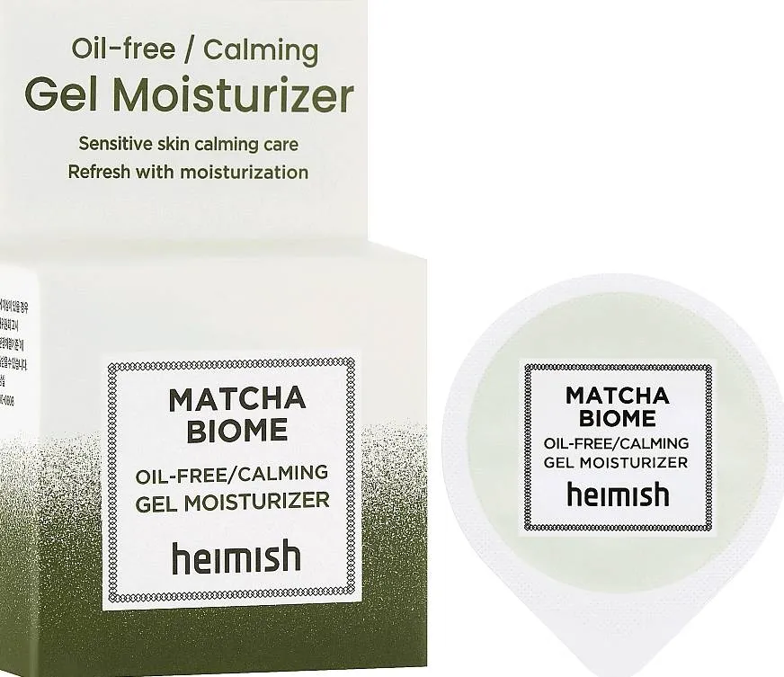 HEIMISH, Matcha Biome Oil-Free Calming Gel Moisturizer, 5ml