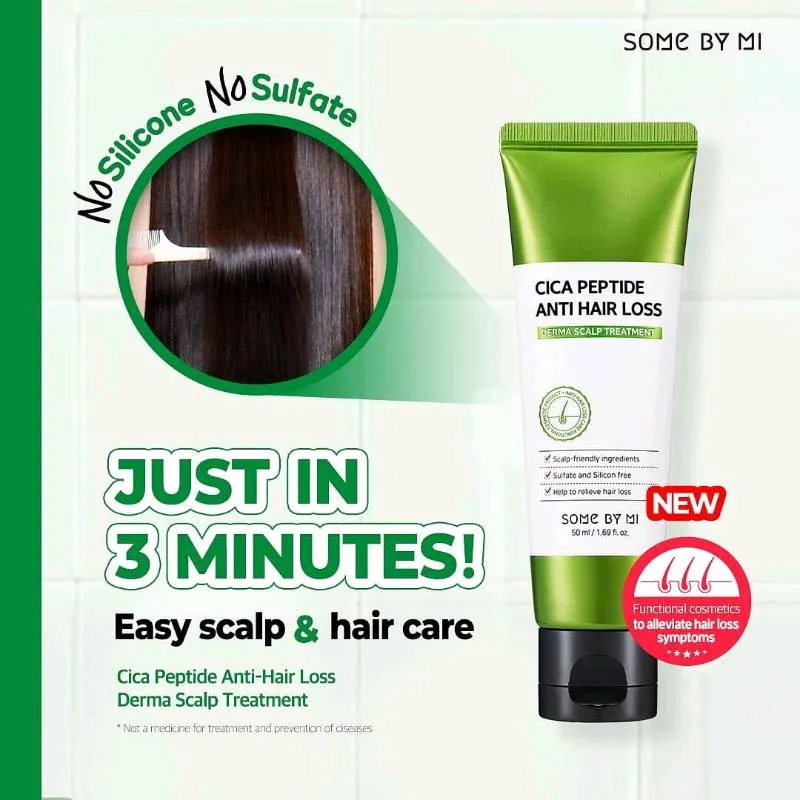 SOME BY MI, ☘Cica Peptide Anti Hair Loss Derma Scalp 50ml