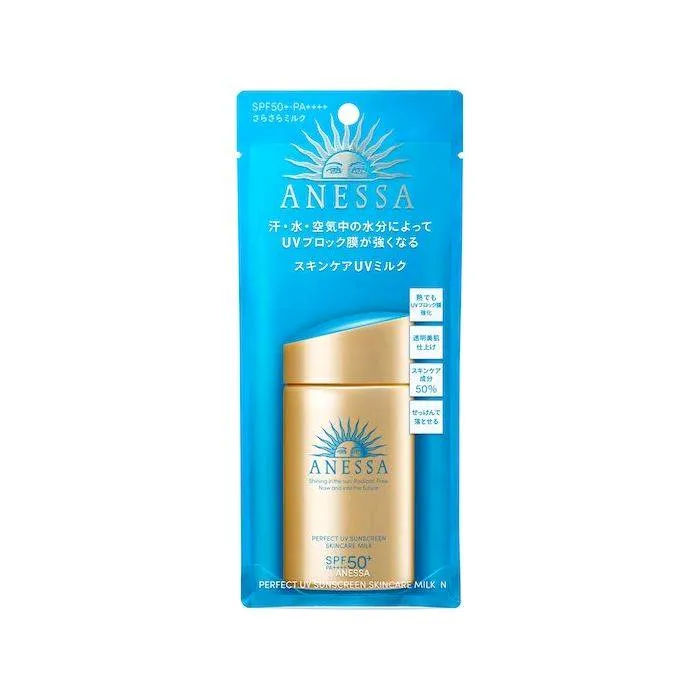 SHISEIDO ANESSA  UV Sunscreen Milk SPF50+ PA++++ 60ml, 2022