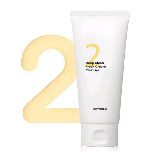 NUMBUZIN, No. 2 Deep Clean Fresh Cream Cleanser, 120ml
